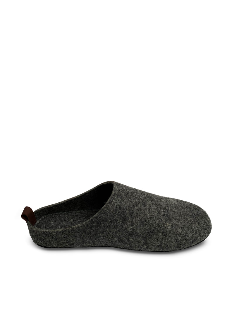 Pantufla Line Gris Oscuro